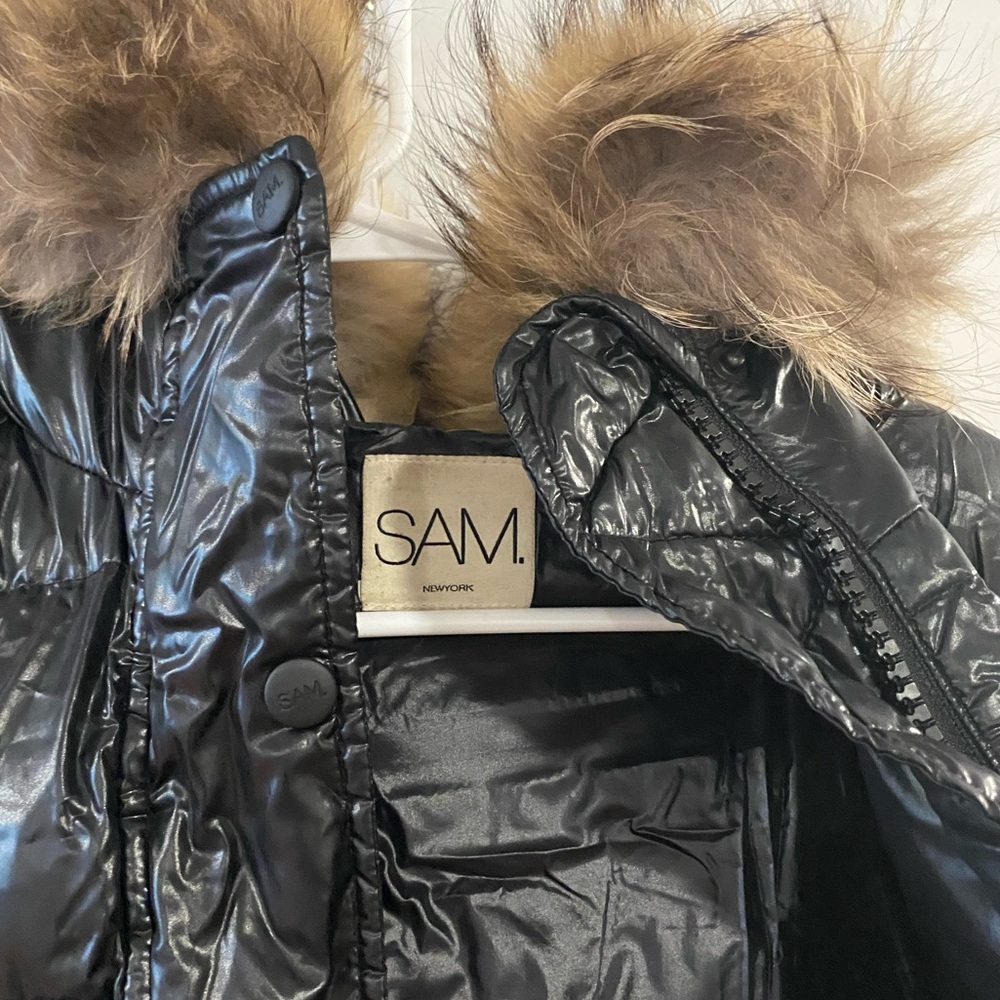 SAM Coat Bomber With Fur